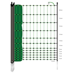 Fjäderfänät Enkelspets Gallagher Grön 112cm, 50m