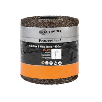 Eltråd Gallagher Vidoflex 6 PowerLine terra 400m