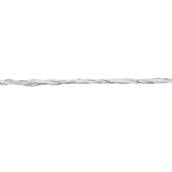 Eltråd Gallagher Vidoflex 3 PowerLine vit 200m