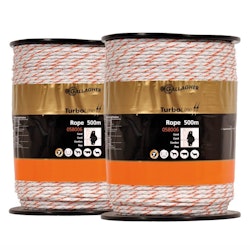 Elrep Gallagher Duopack TurboLine vit, 2x500m
