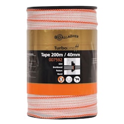 Elband Gallagher TurboLine 40mm vit, 200m