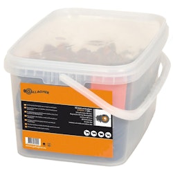 Ringisolator Gallagher XDI för stålstolpe, 125-pack