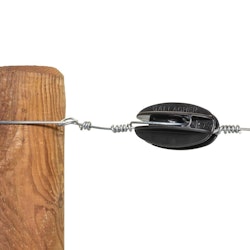 Hörnisolator Gallagher förstärkt Svart, 5-pack