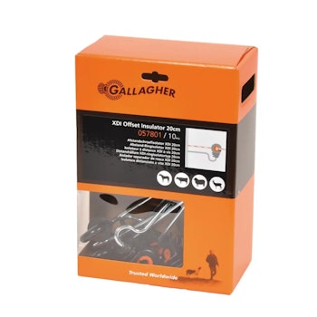 Distanshållare Gallagher XDI Ringisolator Offs 18cm, 10st