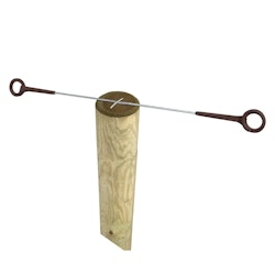 Distanshållare Gallagher Dubbel 80cm terra, 5-pack