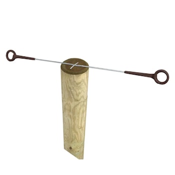 Distanshållare Gallagher Dubbel 80cm terra, 5-pack