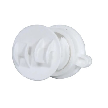 Tilläggsisolator Gallagher vit ø6-14mm, 10-pack