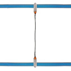 Bandkontakt Dubbel Gallagher, 60cm