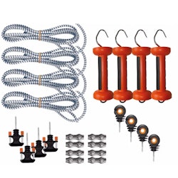 Repgrind elastisk Gallagher Multipack, 4x 3-6m