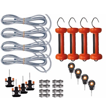 Repgrind elastisk Gallagher Multipack, 4x 3-6m