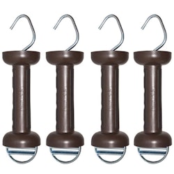 Grindhandtag Gallagher Soft Touch band terra, 4-pack
