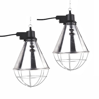 Strålvärmelampa med sparenergikontakt, 2-pack