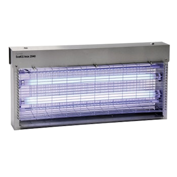 Elflugfångare ECO Kill Inox IPX4, 2x18W