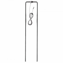 Dubbel Jordspjut (2x0,5m ) Flyttbart + 3m kabel