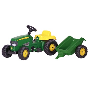 RollyKid Tramptraktor - John Deere med Släp