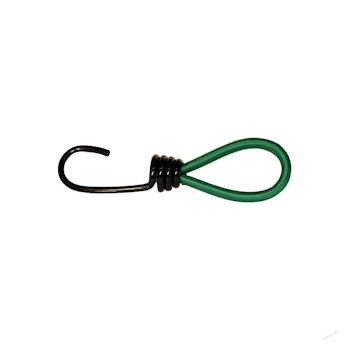 Elastisk sträckare med krok, till Vindnät