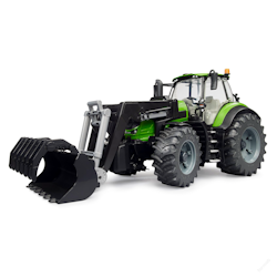 BRUDER Traktor med frontlastare, Deutz 8280 TTV 1:16
