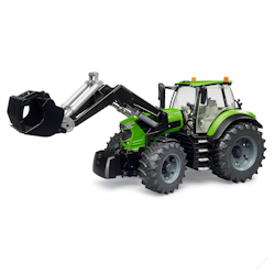 BRUDER Traktor med frontlastare, Deutz 8280 TTV 1:16