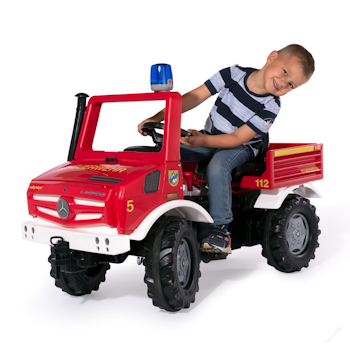 rollyUnimog Fire – Trampbrandbil för unga hjältar
