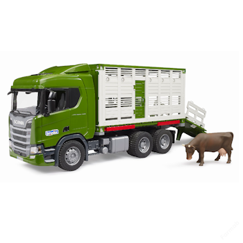 BRUDER Scania Super 560R Djurtransport 1:16