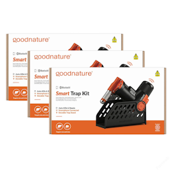 3-pack Goodnature A24 råttfälla - Smart kit