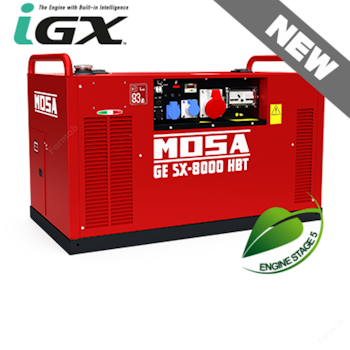 Elverk Bensin Mosa GE SX-8000 HBT 3,5/8kVA