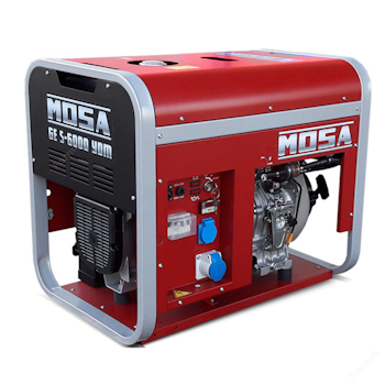 Elverk Diesel Mosa GE S-6000 YDM 5,7 kVA