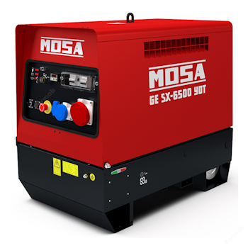 Elverk Diesel Mosa GE SX-6500 YDT 3,5/6,5kVA
