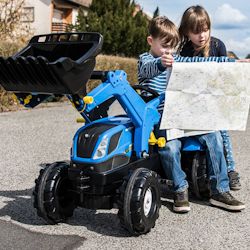 Rolly Toys Tramptraktor - New Holland med skopa