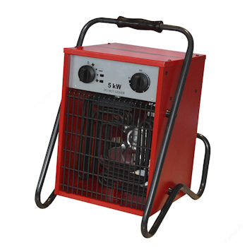 Byggvärmefläkt 5kW, 3-fas