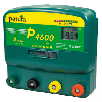 Stängselaggregat Patura P 4600 MaxiPuls, 12V/230V
