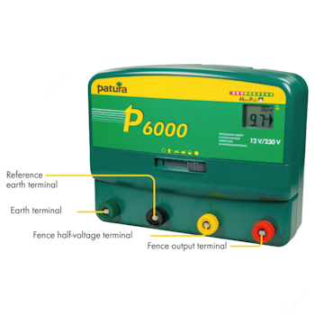 Stängselaggregat Patura P 6000 MaxiPuls, 12V/230V