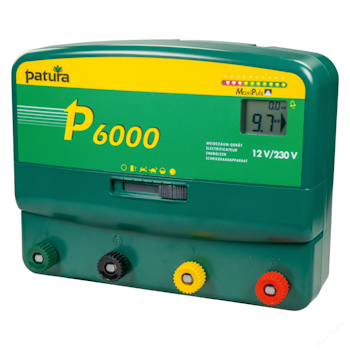 Stängselaggregat Patura P 6000 MaxiPuls, 12V/230V
