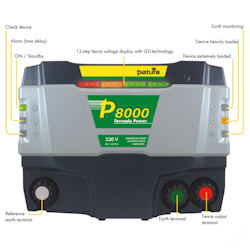 Stängselaggregat Patura P8000 Tornado Power
