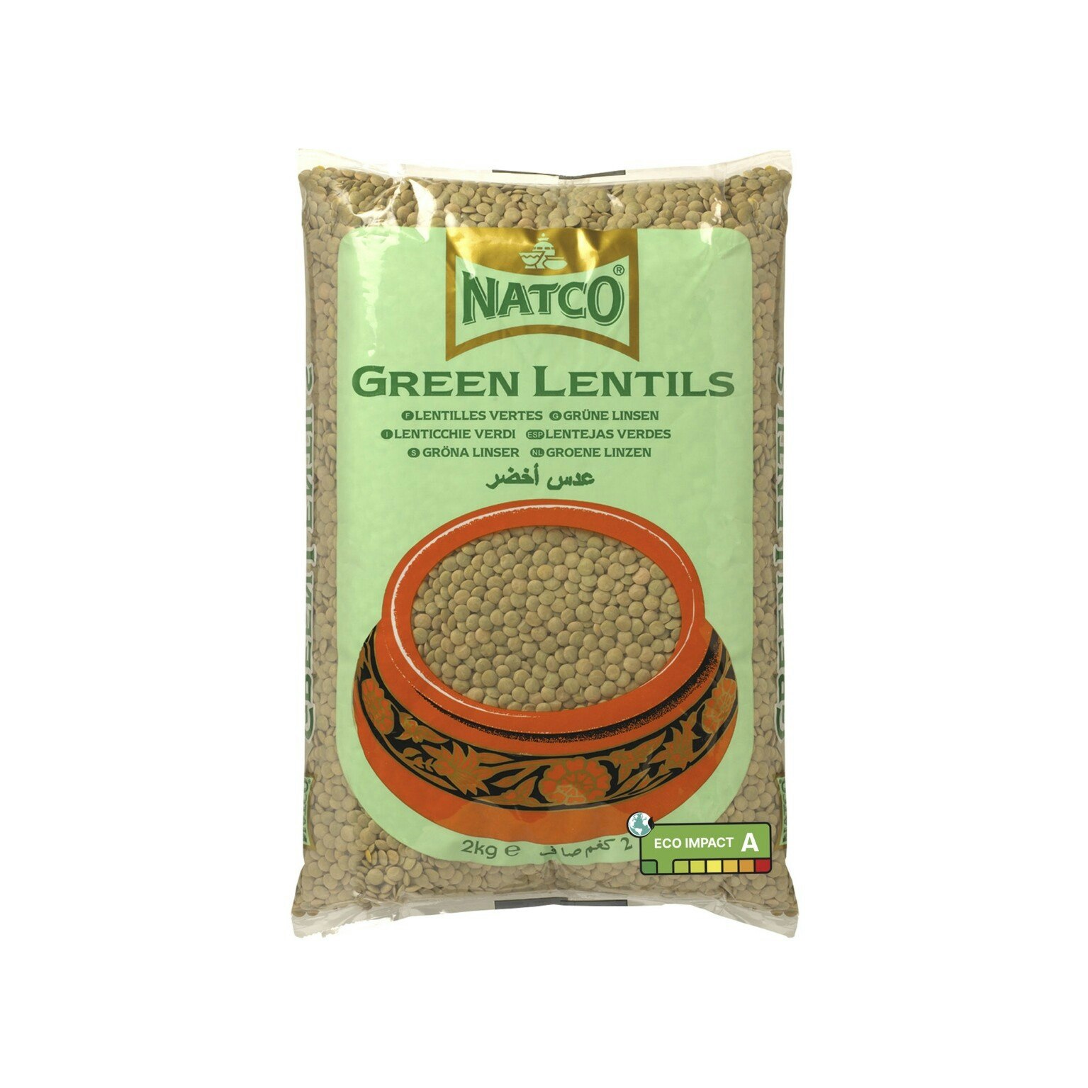 Green Lentil 1 Kg (Natco)