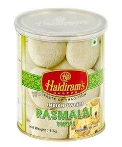 Rasamalai Tikki (Haldiram's) 1kg