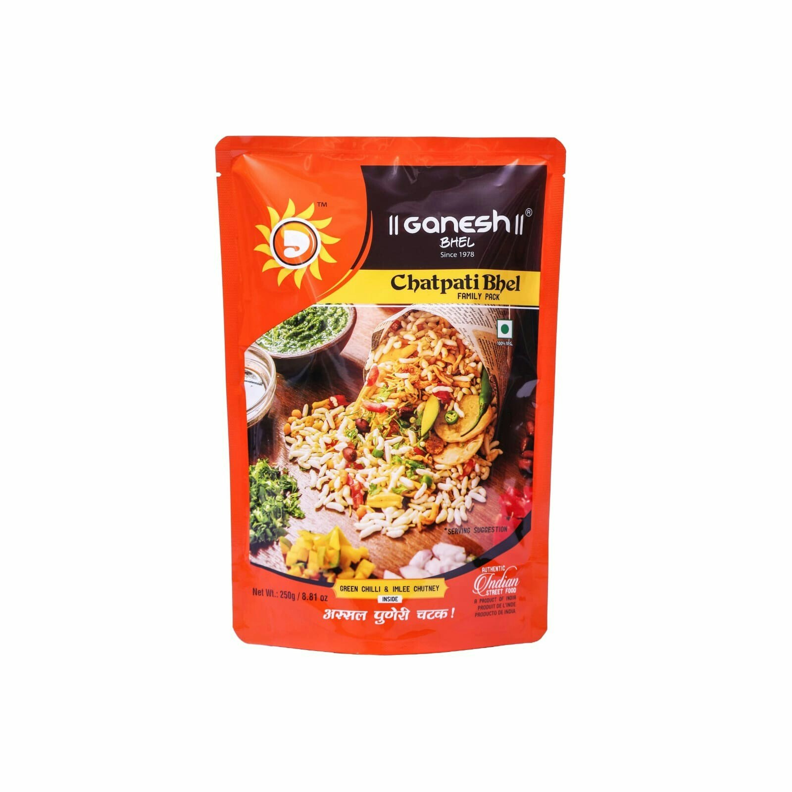 Chapati Bhel Family Pack (Ganesh Bhel) 300g