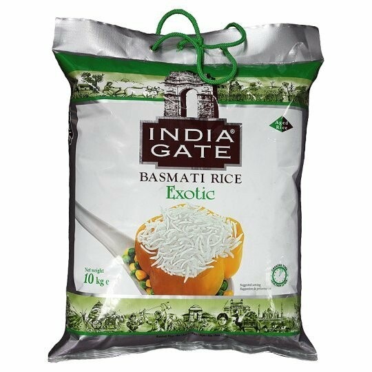 Exotic Basmati Rice (India Gate) 5kg, 10kg
