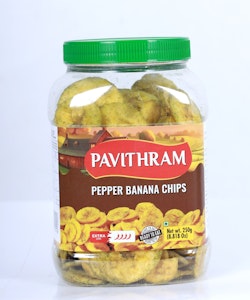 Pepper Banana Chips (Pavithram) 250g
