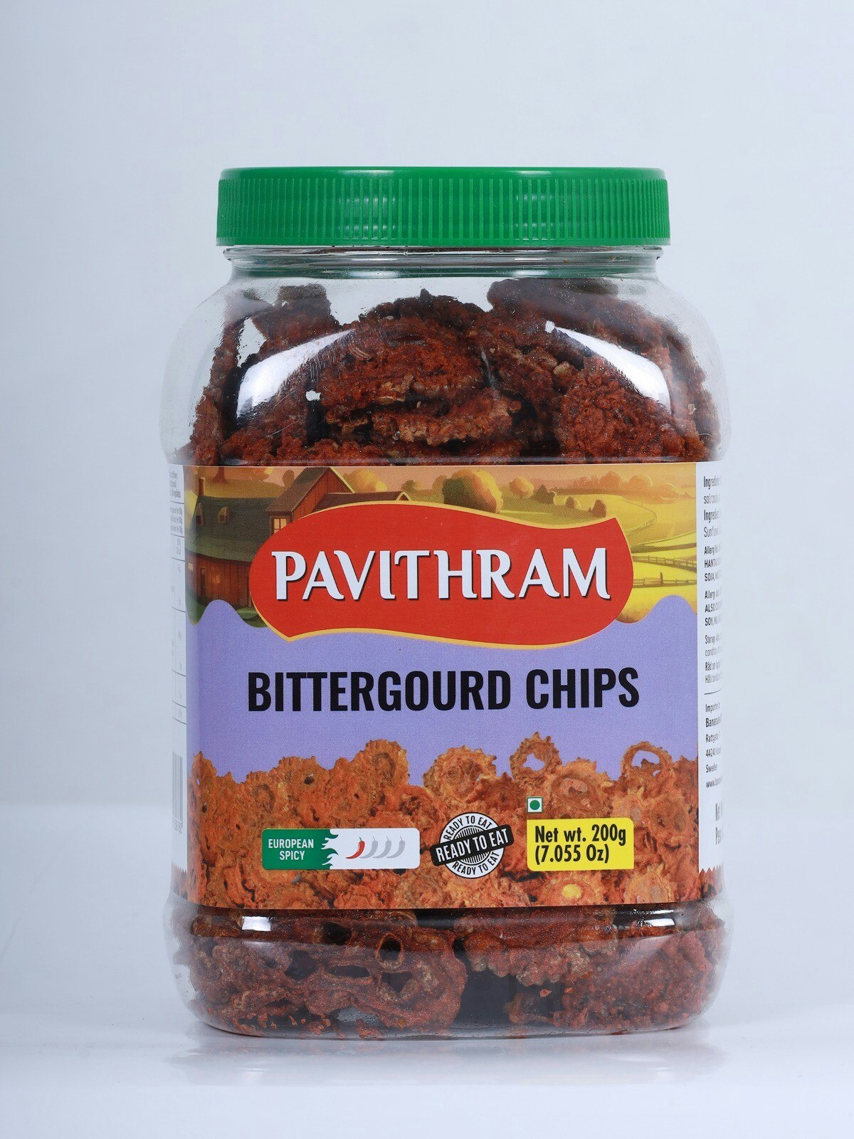 Bitter Gourd Chips 200gm (Pavithram)