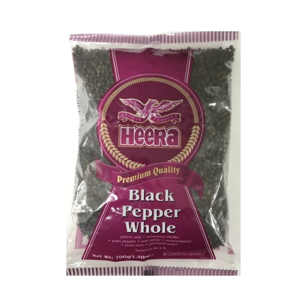 Black Pepper Whole 700g (Heera)