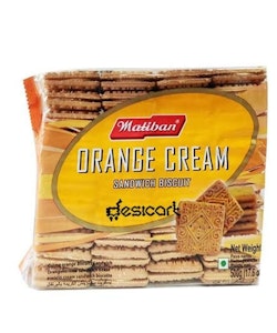 Custard Cream Sandwich Biscuit 500g (Maliban)
