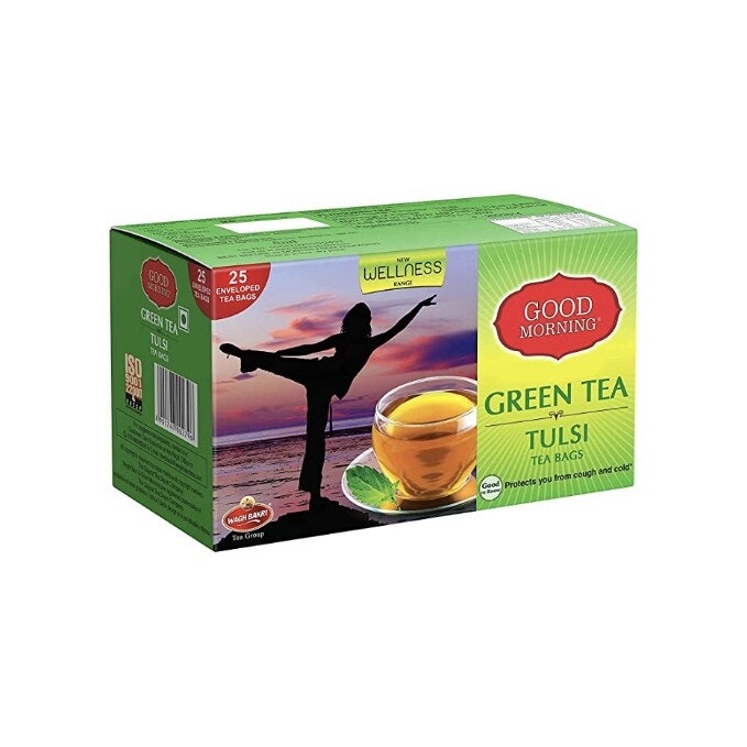 Green Tea (Tulsi) 37.5g (Wagh Bakri)