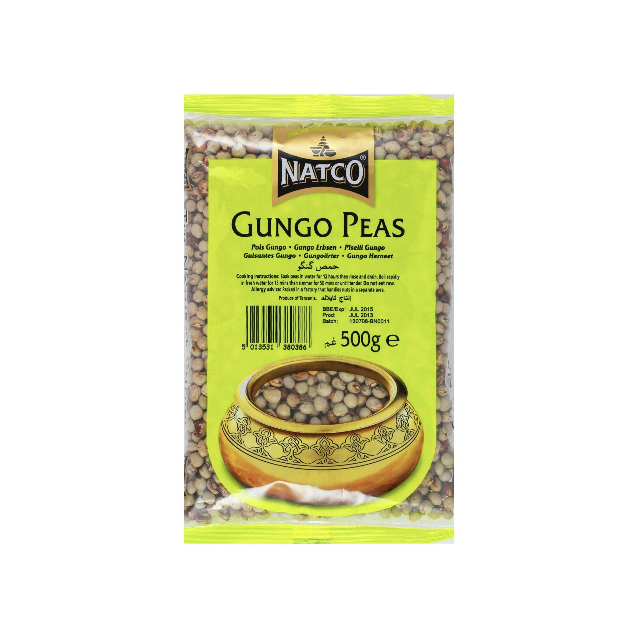Gungo Peas (Pigeon Toovar) 2 Kg (Natco)