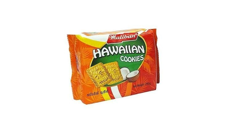 Hawaiian Cookies -200g (Maliban)