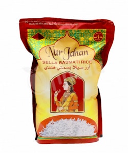 Nur Jahan Paraboiled Sella Basmati Rice 5kg (India Gate)