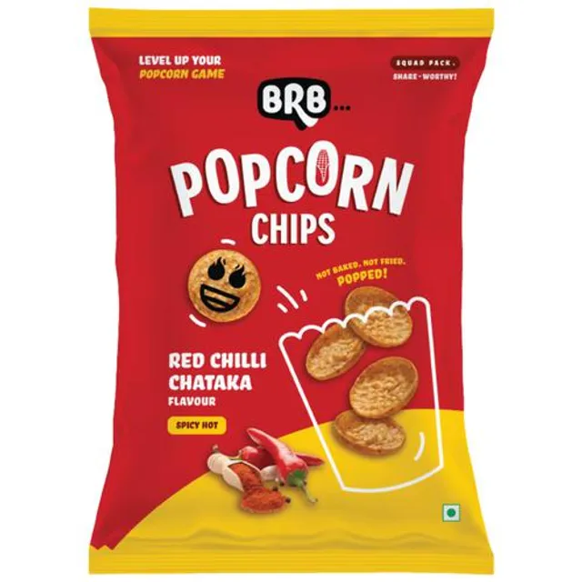 Popcorn Chips Red Chilli Chataka Flavour 48g (BRB)