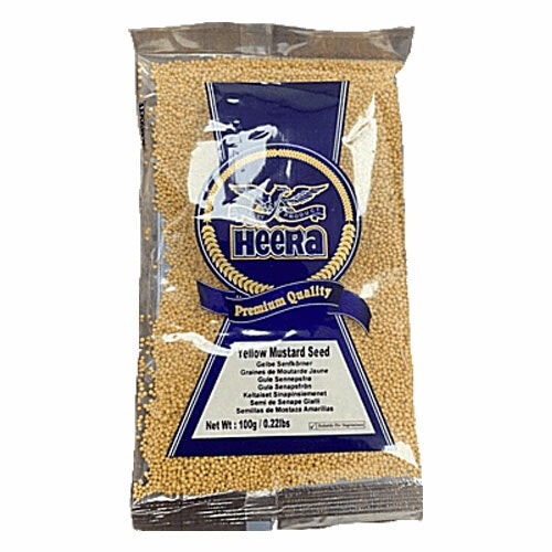 Yellow Mustard Seeds 100g (Heera)