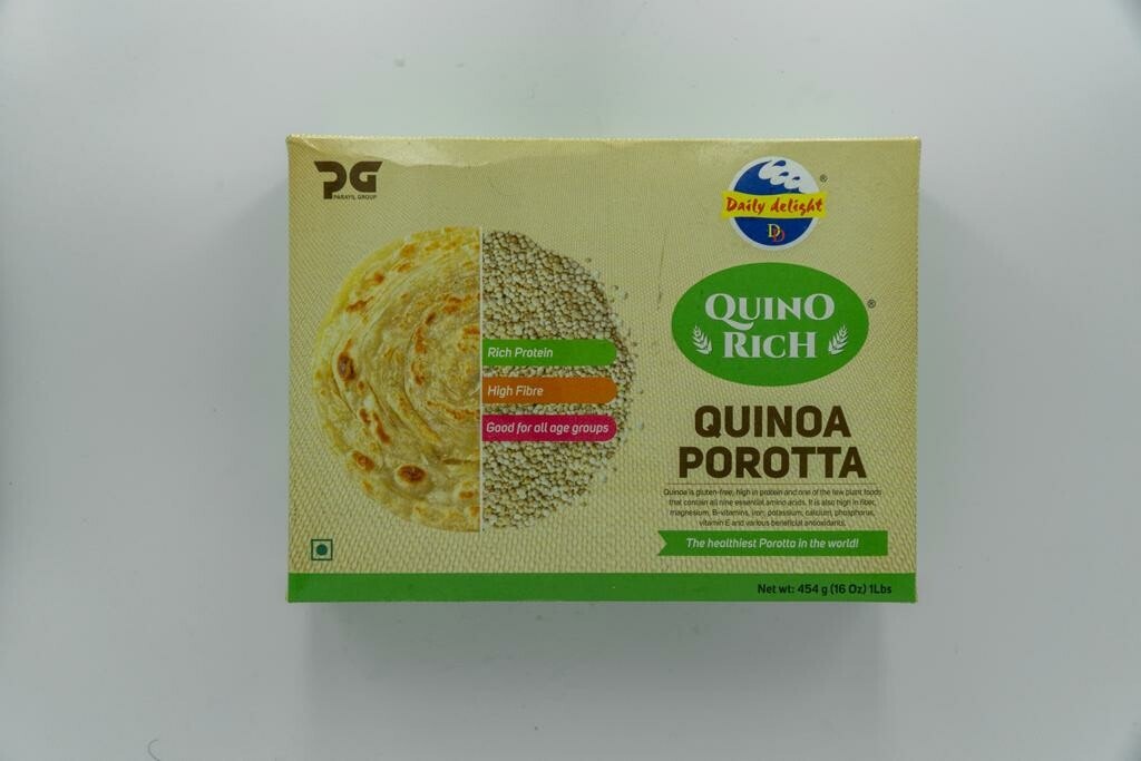 Frozen Daily Delight Quinoa Parotta (Paratha) 454g