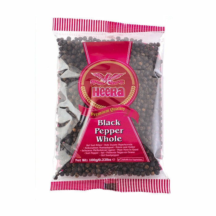 Black Pepper Whole (Heera) 100g